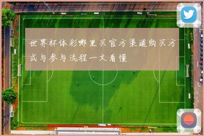 世界杯体彩哪里买官方渠道购买方式与参与流程一文看懂
